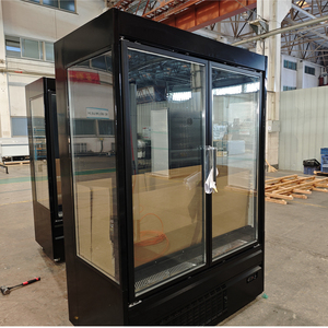Réfrigérateur vitrine à porte vitrée de type branchable à 2/3/4 portes, armoire réfrigérée pour supermarché et épicerie - Product Image 3