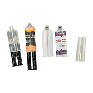 Adhesivo Epóxico de Reparación de Buen Precio, <span class=keywords><strong>Dos</strong></span> Jeringas, Blanco, para Fundición, Soldadura, Reparación de Metales, para Embalaje, Carpintería, a Base de Resina - Product Image 5