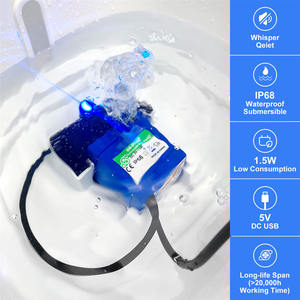 Waterdispenser Voor Huisdieren Waterpomp Usb Dc <span class=keywords><strong>DR</strong></span>-DC160 Watertekort Cut-Off Dual-Color Licht Laag Energieverbruik - Product Image 3