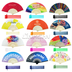 Yumucute Lot De 24 éventails Pliants Blancs En Papier Pour Mariage