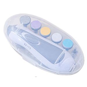 Coupe-ongles électrique pour bébé - Sécurité automatique, sans BPA et testé pour la sécurité, lime à ongles électrique pour bébé, comprend 6 limes. - Product Image 1