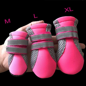 <span class=keywords><strong>Botas</strong></span> antideslizantes para <span class=keywords><strong>perros</strong></span> pequeños, medianos y grandes, Protector de pata de malla transpirable, venta al por mayor - Product Image 3