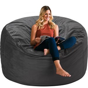 Pouf géant en peluche unique pour adulte personnalisé, housse confortable en peluche, pouf <span class=keywords><strong>de</strong></span> Noël pour adultes, chaises ergonomiques - Product Image 1