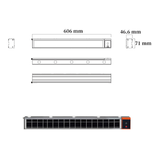 HK Mistai ไฟพลังงานแสงอาทิตย์ไฟ LED ติดผนังกันน้ำ Ip65 3.5W/5V พร้อมรีโมทควบคุมภูมิทัศน์ลาน - Product Image 4