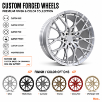 Jantes forgées personnalisées Chrome Web Spoke de 17 à 24 pouces 5x112 5x114.3 5x120 pour Cadillac CT5 Chevrolet Malibu Buick Regal