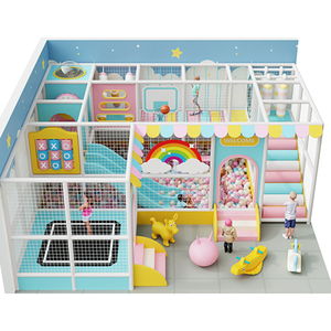 Turnkey Solution Themed Children's Indoor Playground and Soft Play Park, <b>Combined</b> with Trampoline Zone for Shopping Mall - Product Image 1