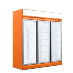 Vitrine Réfrigérée Verticale Commerciale pour Supermarché, Épicerie et Magasin de Proximité avec Porte Vitrée - Product Image 4
