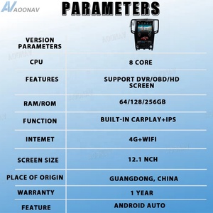 12.1 Inch Android Car Radio for Infiniti G25 G35 G37 Q60S 2004-2015 Auto Multimedia Video Player GPS Navigation Wireless Carplay - Product Image 6