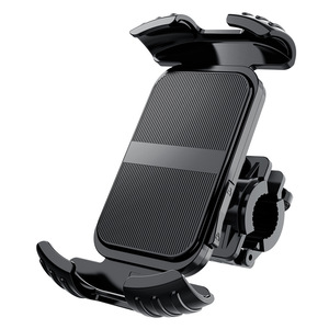 Support de téléphone pour rétroviseur de moto 360° °   Support de téléphone réglable par rotation, installation rapide, support de navigation pour vélo et scooter - Product Image 1