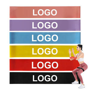 Hot người bán biểu tượng tùy chỉnh ban nhạc kháng thiết lập đầy màu sắc với túi lưu trữ cho tập luyện thói quen kháng ban nhạc - Product Image 1