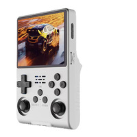 Console de jeu portable rétro R40S PRO, écran HD de 3,5 pouces, double joystick 3D, sortie TV OTG, lecteur de jeux rétro portable, personnalisable en usine