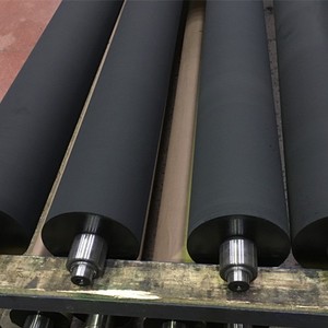 Nhà Máy Giá Tùy Chỉnh Silicone Cao Su Cán Con Lăn Chất Lượng Cao Silicone Cao Su Con Lăn Cho Máy Nhựa - Product Image 5