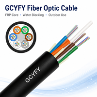 Câble à fibres optiques soufflé à l'air GCYFY Mini SM G652D 24 48 fibres, câble optique non métallique pour micro-conduit
