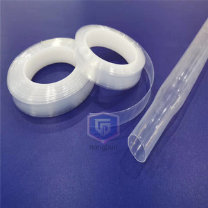 High Transparent Anti-corrosion Insulation FEP Heat Shrink Sleeve 1.7:1 Shrink Ratio - Product Image 1
