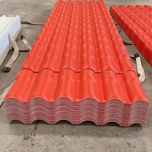 2024 Hot Sale Building Material Anti-impact Asa Pvc Roof Sheets UV Resin Tile