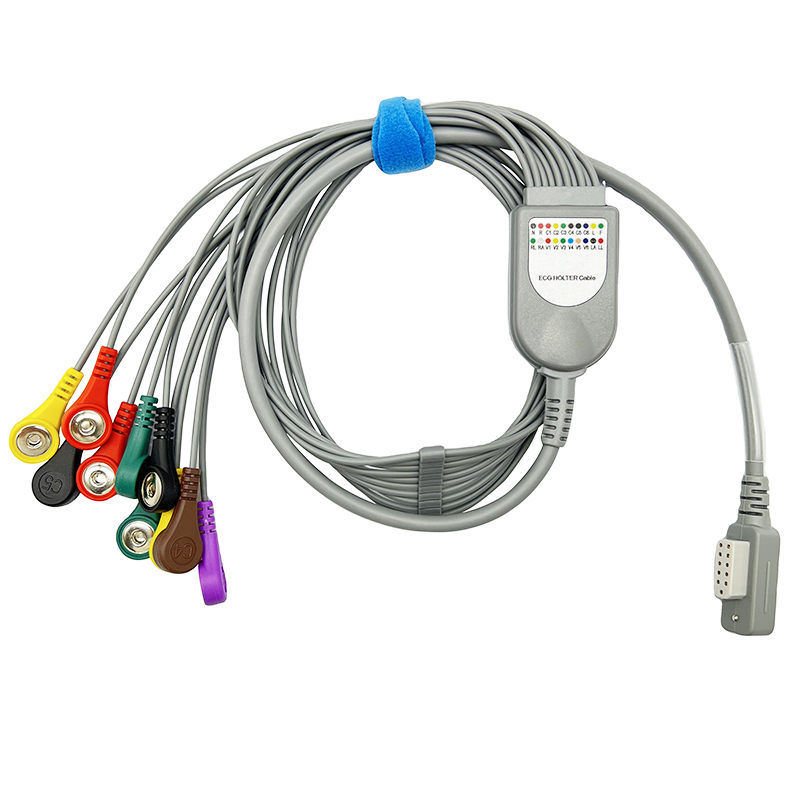 Führung Jincomed 10 Holter System-Kabel ecg Kabel 11pin