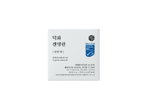 Huevas de abadejo enlatadas premium con sabor suave 90g Mentaiko Tarako MSC HACCP Listo para comer Sushi Pasta Venta al por mayor - Product Image 1