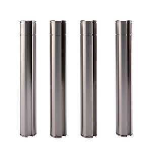 OEM CNC Запчасти для тяжелых <span class=keywords><strong>304</strong></span> сигарных трубок из нержавеющей стали с ЧПУ-резьбовой крышкой и защитой от царапин для длительного хранения - Product Image 1