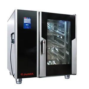 Hotel Industrial 10 Layer Touch Screen Convection Combi Oven For Hotel Restaurant