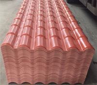 Tuile de toiture en PVC ASA Roma R1050, directement de l'usine, imperméable, résistante aux UV, ignifuge, isolante thermiquement, tôle de toiture ondulée durable