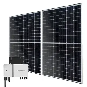 YelonESS Factory direct 600W grid tied solar balcony system with 600W micro inverter on grid garden mini solar system