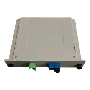 Insert Type SC/UPC 1x2 Module Fiber Splitter Box Optical Branching SC Connector