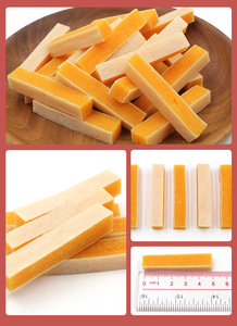 Directo de fábrica Snacks para perros Yogurt Fruta Bloques de queso Comida para mascotas Barritas molares y barras de queso - Product Image 4