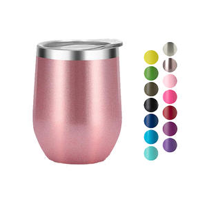 Logo personnalisé Hot 12oz Champagne Flûte Tumbler Vente en gros Champagne Flûte Vin Double Paroi En Acier Inoxydable Gobelet Isolé - Product Image 1