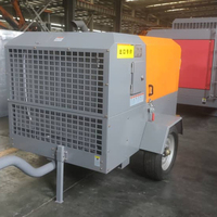 Compresseurs d'air à vis portables diesel industriels 176 185 250 300 CFM 7 8 12 Bar