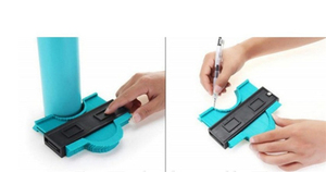 5 polegadas 10 polegadas régua de Contorno Contorno trabalhar madeira Profiler do calibre de medição da régua - Product Image 5