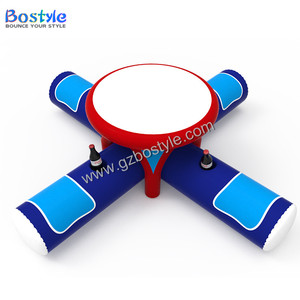 Tavolo da Mahjong Gonfiabile per 4 Persone Galleggiante sull'Acqua con Protezione Drenaggio <span class=keywords><strong>in</strong></span> PVC Tavolo Gonfiabile Galleggiante per Poker - Product Image 3