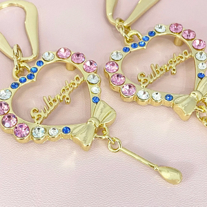 <span class=keywords><strong>DR</strong></span> Fashion พวงกุญแจพลอยเทียมสไตล์ตะวันตกขนาดเล็กอเนกประสงค์เครื่องประดับแบบทำมือกระเป๋าจี้ห้อยกระเป๋าเครื่องรางอุปกรณ์ตกแต่ง - Product Image 3