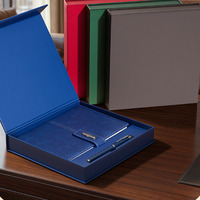 Set de Regalo Empresarial Personalizado: Cuaderno A5 de Tapa Dura con Bolígrafo, Botella de Agua de 500ml, 100 Hojas, Recompensas para Personal de Oficina, Set Corporativo