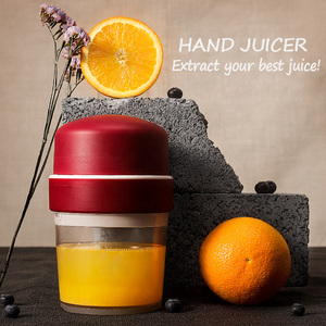 Wholesale Lime Orange Hand Manual Squeezer Press <strong>Juicer</strong> 450ml Plastic Cup Citrus ABS Plastic Juice <strong>Champion</strong> Portable <strong>Juicer</strong>