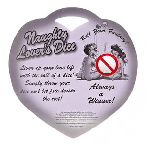 Jouets sexuels Naughty Lover, 2 pièces, jeu de <span class=keywords><strong>dés</strong></span> de position pour couples adultes, pour bar et enterrement de vie de jeune fille - Product Image 3