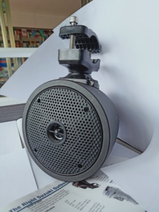 New 4 Inch IP66 Waterproof Aluminium <b>Tower</b> <b>Speakers</b> H-6104 Rotatable 360 Degree Swivel Bracket Two-Way Audio Crossover - Product Image 5