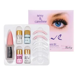 Lash Eyelash Lifting Perm Glue Kit Plastic Eyelash Curler for Beauty Brow Lamination Curling Brow Lift Professional Lotion Dolly