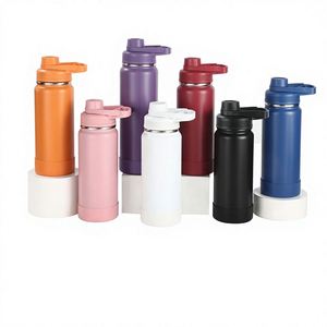 Botella de Agua Deportiva Portátil de Boca Pequeña, Gran Capacidad, Libre de BPA, a Prueba de Fugas, con Aislamiento al Vacío de Doble Pared, de Acero Inoxidable 304 - Product Image 1