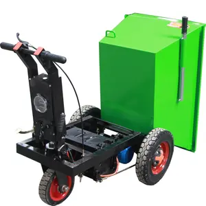 32A 48V Faltbares elektrisches Fettreifen-Dreirad für Erwachsene Mini Dumper 500kg Elektrisches Familien-Fracht-Dreirad Kunden spezifische Landwirtschaft