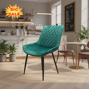 Sillas <span class=keywords><strong>de</strong></span> Comedor <span class=keywords><strong>de</strong></span> Alta Calidad con Estructura Metálica y Cojín <span class=keywords><strong>de</strong></span> Tela Tecnológica para el Hogar, Venta al por Mayor - Product Image 3