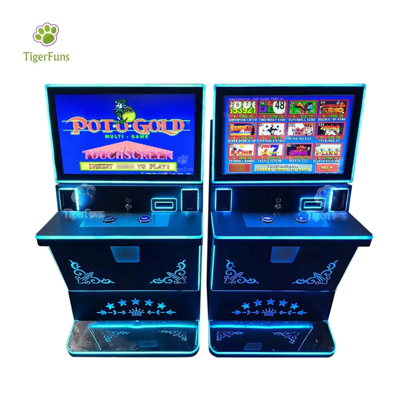 Kabinet Game layar horizontal, 27 "Pot emas POG 510 kabinet Game dengan layar sentuh kapasitif