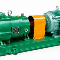 Pompe centrifuge magnétique sans joint pour produits chimiques, résistante à la corrosion, avec revêtement en fluor, pompe AC OEM pour l'industrie chimique