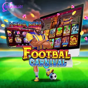 Direct Sales Fishing Megaspin FOOTBALL CARNIVAL Software Platform Game Points Online Multi Line Game