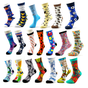 <span class=keywords><strong>Calcetines</strong></span> con Impresión Digital DTG 360 Personalizables en 3 Días, <span class=keywords><strong>Calcetines</strong></span> <span class=keywords><strong>Divertidos</strong></span> con Degradado Personalizado, Impresión 3D en Toda la Superficie para Hombre - Product Image 3