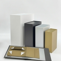 Cajas de Regalo de Cartón Rígido de Lujo Modernas y Reciclables al por Mayor, Cajas de Embalaje de Papel Plegables Magnéticas Personalizadas