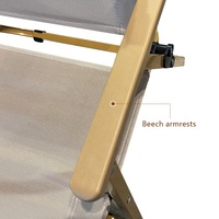 INature Chaise en métal portable légère Chaise de camping extérieure noire pour camping pique-nique