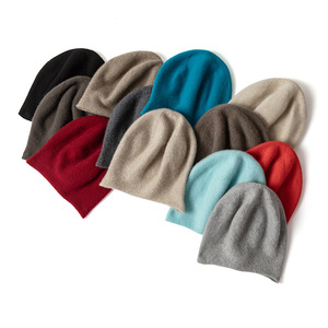 Bonnet en tricot torsadé pliable pour femmes et filles, 9 couleurs, tendance, chic, chaud, 100% laine - Product Image 1