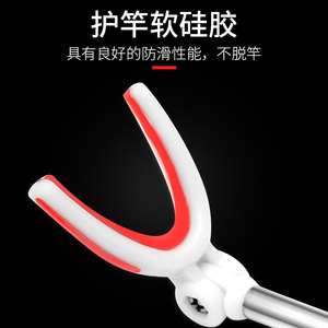 Support de canne à pêche Fisherbon en alliage d'aluminium, rotation à 180 degrés, pliable, multi-angles réglables pour cannes à pêche - Product Image 3