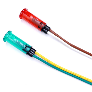 יצרנים סיטונאיים של נורות איתות <span class=keywords><strong>LED</strong></span>, נורות חיווי צבעוניות בהתאמה אישית עם חוטים - Product Image 5
