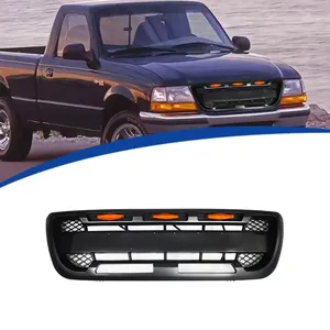 RP Style <b>For</b> 1998-2000 2001-2003 Car Front <b>Grille</b> With Lights Replacement Installation <b>Mesh</b> Cover Accessories - Product Image 5